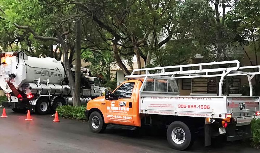 USA Plumbing & Septic team at work
