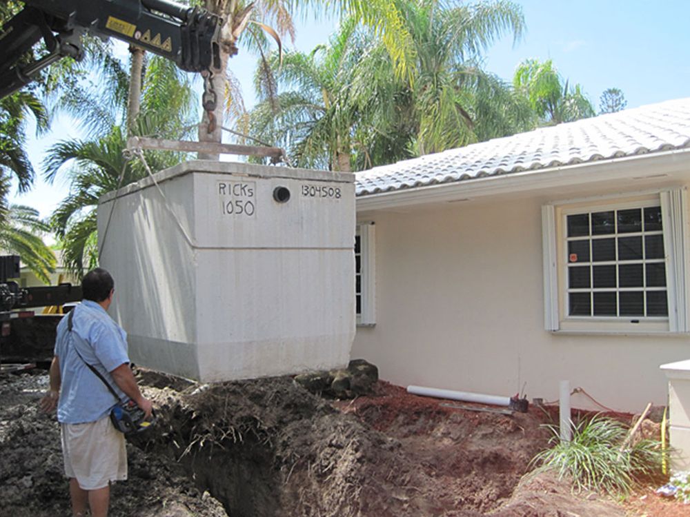 Commercial plumbing work